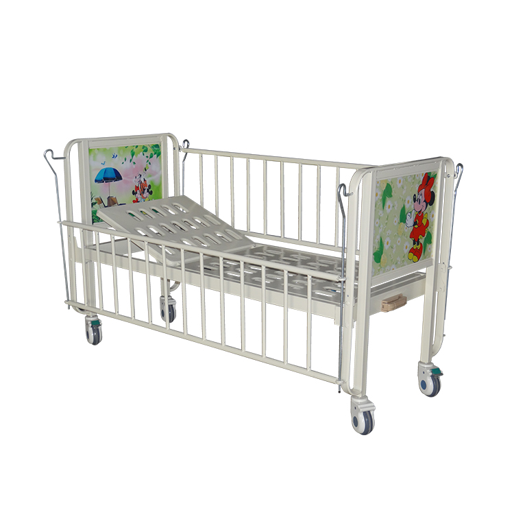 Krankenhaus-Möbel-heißes Funktions-manuelles Krankenhaus-Bett des Verkaufs-2 für Kinder