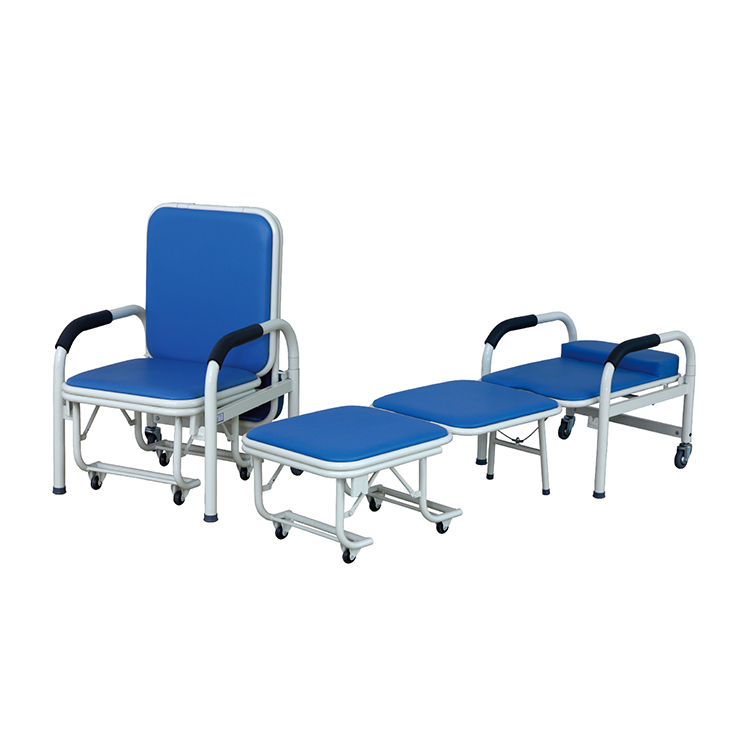 Bequeme einstellbare Liegestuhlstuhl Krankenhauspatienten Transfusion Infusion Medizinischer Ließer